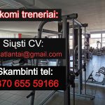 ieskomi treneriai